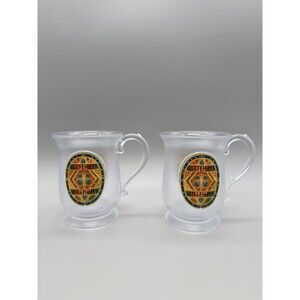Harry Potter NYC Store Exclusive Butterbeer Plastic Tankard Souvenir Mugs Pair